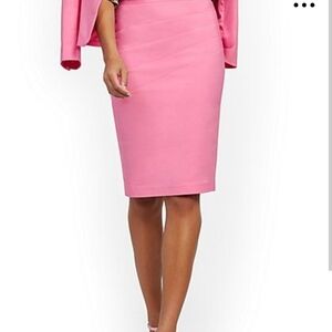 Forever Young Pink Pencil Skirt